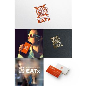 sazuki (sazuki)さんの『食べる』で世界を繋ぐ株式会社EATx（イートエックス）ロゴ　企業スローガンGo for Good　への提案