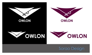 s-design (sorao-1)さんの躍動的なフクロウのロゴ（ネットサービス）への提案