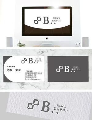 harulogodesign (haru8m)さんのメンズ脱毛サロンの店名ロゴ依頼への提案