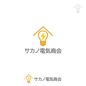 mu_cha (mu_cha)さんのサカノ電気商会のロゴへの提案