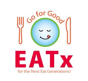 tukasagumi (tukasagumi)さんの『食べる』で世界を繋ぐ株式会社EATx（イートエックス）ロゴ　企業スローガンGo for Good　への提案