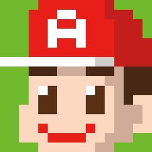 ガネイ社 (ganesaeves)さんのsfc風ドット絵（男の子）を募集　カフェバーの看板に使用しますへの提案