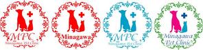 coco41さんの「みながわペットクリニック　 　Minagawa Pet Clinic      MPC」のロゴ作成への提案