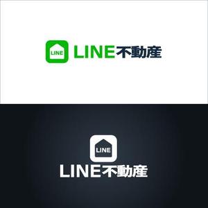 Zagato (Zagato)さんのLINE不動産 =LINEのみで不動産仲介サイトのロゴ作成への提案