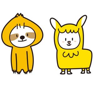 さんのサイトの吹き出し用キャラクター2点の制作依頼です。への提案