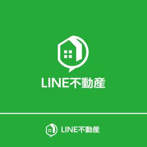 RGM.DESIGN (rgm_m)さんのLINE不動産 =LINEのみで不動産仲介サイトのロゴ作成への提案