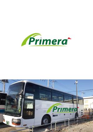 Eurostar (Eurostar)さんの株式会社Primera　ゴルフ場送迎バスに貼るロゴ作成への提案