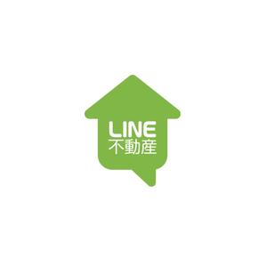 XL@グラフィック (ldz530607)さんのLINE不動産 =LINEのみで不動産仲介サイトのロゴ作成への提案