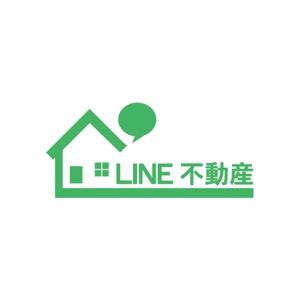 teppei (teppei-miyamoto)さんのLINE不動産 =LINEのみで不動産仲介サイトのロゴ作成への提案