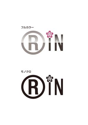 デザインゲート (doronpa2000)さんのレディースピアスショップ「RIN」のロゴ作成への提案