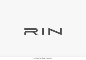 清水　貴史 (smirk777)さんのレディースピアスショップ「RIN」のロゴ作成への提案