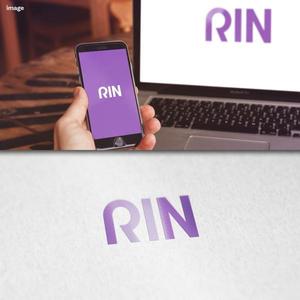 FUKU (FUKU)さんのレディースピアスショップ「RIN」のロゴ作成への提案