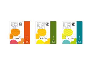 design plus (kukuruya_01)さんの柑橘ゼリー３種のラベルデザインへの提案
