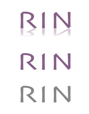 床山すずり ()さんのレディースピアスショップ「RIN」のロゴ作成への提案