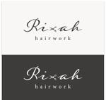 KR-design (kR-design)さんの大募集！！hairworks Ri-ah のロゴへの提案