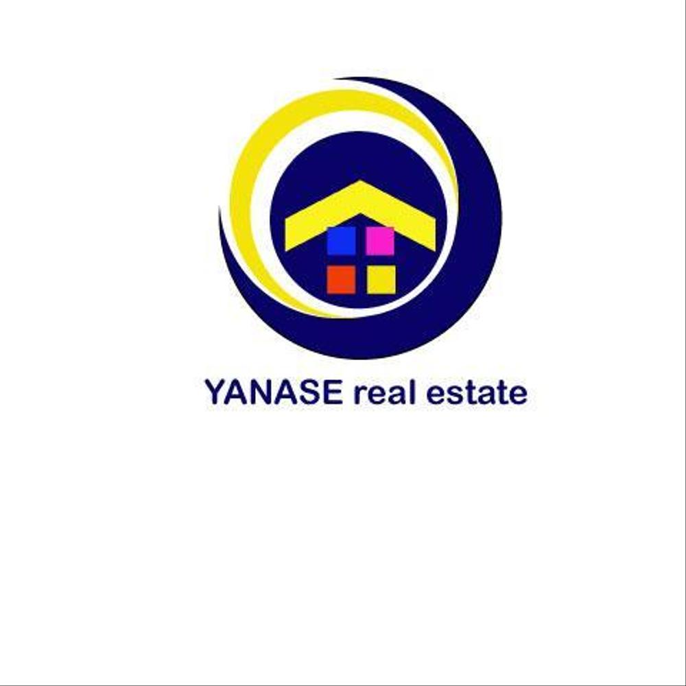 「YANASE real estate」のロゴ作成