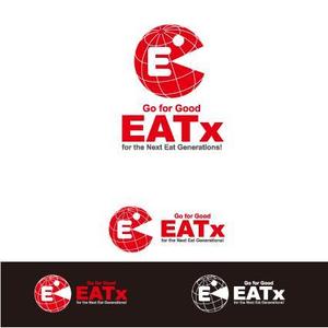 kora３ (kora3)さんの『食べる』で世界を繋ぐ株式会社EATx（イートエックス）ロゴ　企業スローガンGo for Good　への提案