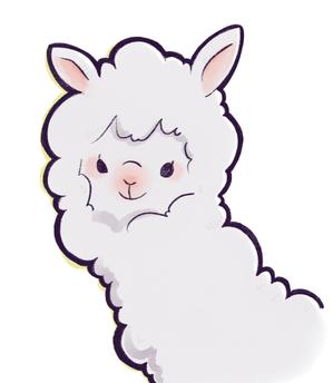 有島源 ()さんのサイトの吹き出し用キャラクター2点の制作依頼です。への提案
