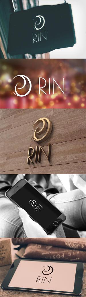 k_31 (katsu31)さんのレディースピアスショップ「RIN」のロゴ作成への提案
