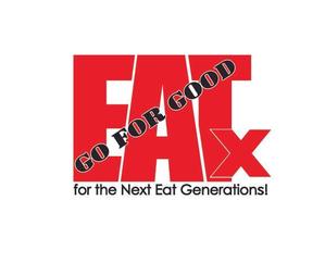 ten (t_1023)さんの『食べる』で世界を繋ぐ株式会社EATx（イートエックス）ロゴ　企業スローガンGo for Good　への提案