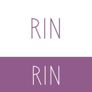 LEGS DESIGN (apple_pmc)さんのレディースピアスショップ「RIN」のロゴ作成への提案