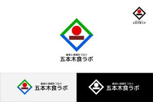 Suisui (Suisui)さんのプロジェクト名（店名）「五本木食ラボ〜産地と地域をつなぐ〜」のロゴへの提案