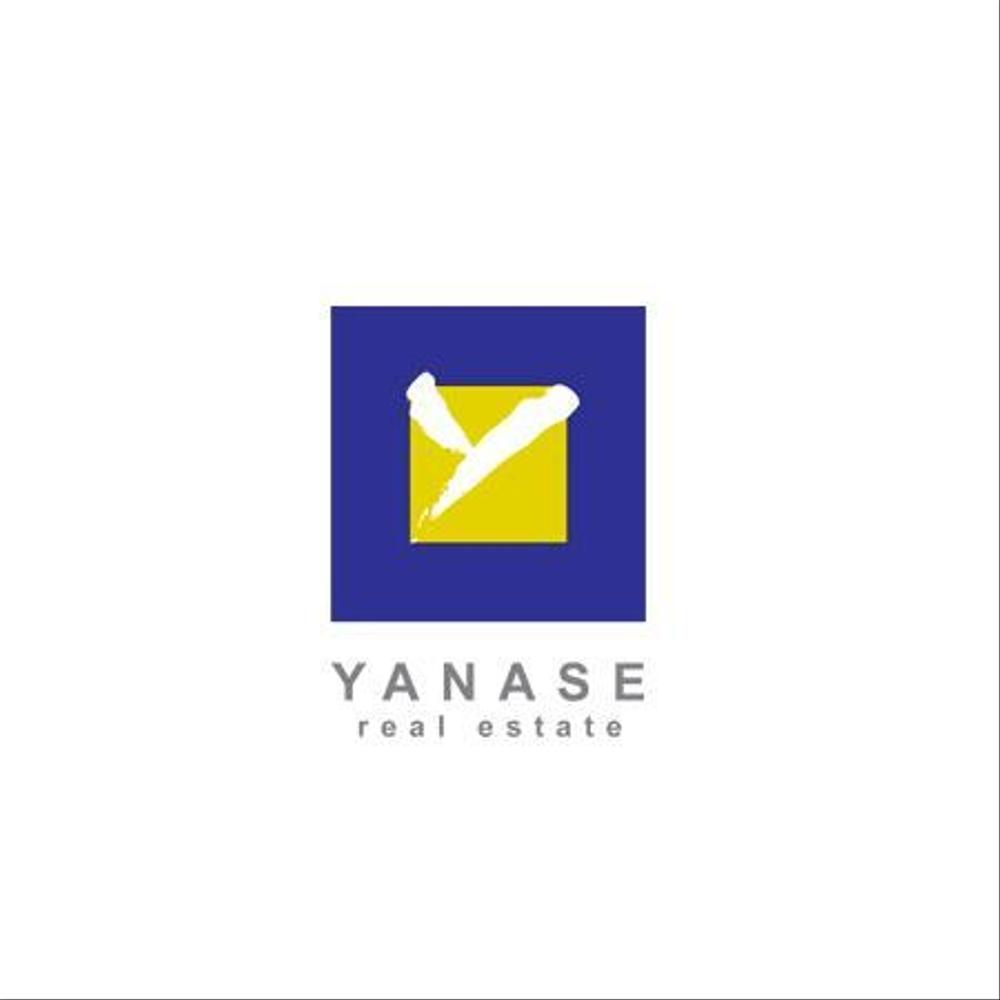 「YANASE real estate」のロゴ作成