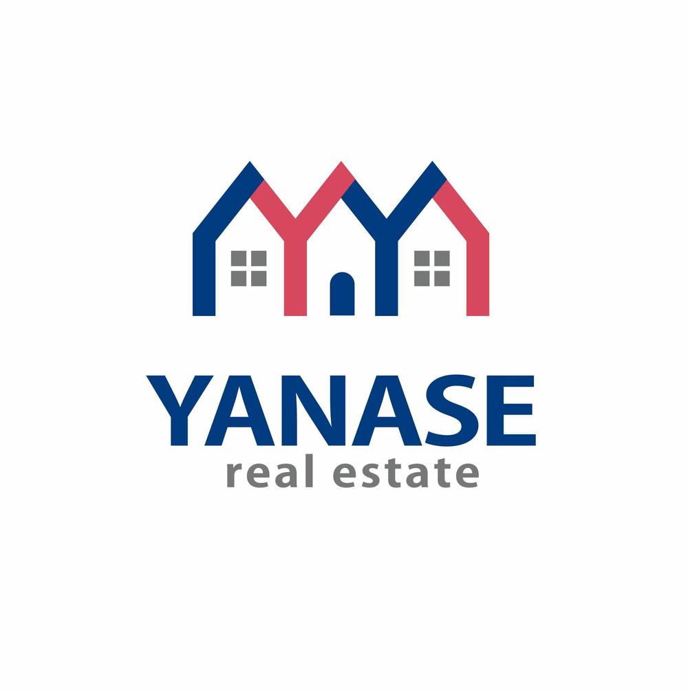 「YANASE real estate」のロゴ作成