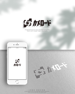 conii.Design (conii88)さんのカメラの買取サイト「カメロード」のロゴ作成への提案