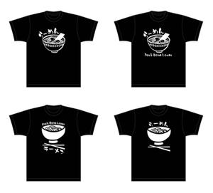 Tomomi GraphicDesign (Tomomi_design)さんのアメリカ向けラーメンTシャツデザインへの提案