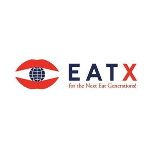s m d s (smds)さんの『食べる』で世界を繋ぐ株式会社EATx（イートエックス）ロゴ　企業スローガンGo for Good　への提案