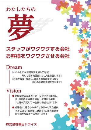 elimsenii design (house_1122)さんの会社の｢経営理念｣ポスターデザインへの提案