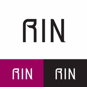 ロゴ研究所 (rogomaru)さんのレディースピアスショップ「RIN」のロゴ作成への提案
