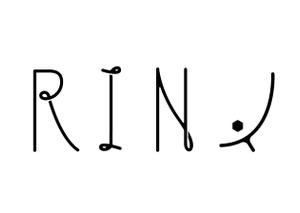 いのうちかこ (f_chikako)さんのレディースピアスショップ「RIN」のロゴ作成への提案