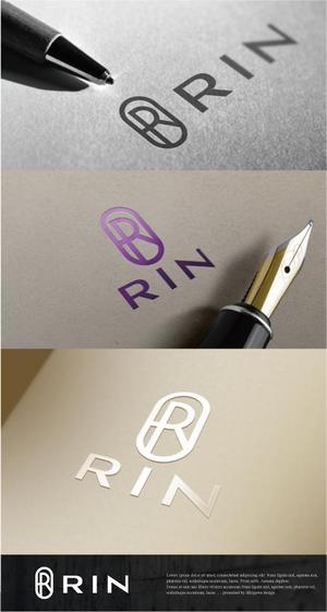 drkigawa (drkigawa)さんのレディースピアスショップ「RIN」のロゴ作成への提案