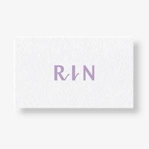 happiness_design (happiness_design)さんのレディースピアスショップ「RIN」のロゴ作成への提案