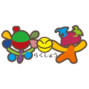 月兎屋 (gettoya_kyoka)さんの「楽笑」のロゴ作成への提案