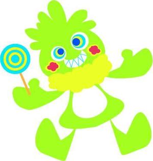 くずもちルー (ruuuu)さんの輸入菓子・グミのキャラクター作成への提案