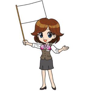 yoko_sさんの女性社員キャラの制作　当選者には引き続きプロジェクト方式で他ポーズ依頼予定への提案