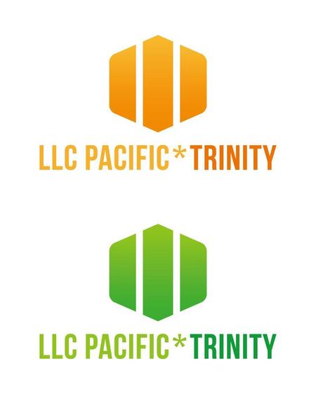 tsujimo (tsujimo)さんの「LLC PACIFIC・TRINITY」のロゴ作成への提案