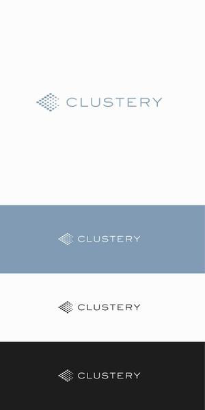 designdesign (designdesign)さんの株式会社Clustery(クラスタリー）会社ロゴ　クラスターとリリーを組み合わせた造語への提案