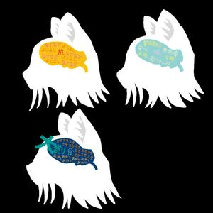 kwk ()さんの脳内メーカーのようなイラストを猫verで3つ描いてほしい(参考画像多数あり)への提案