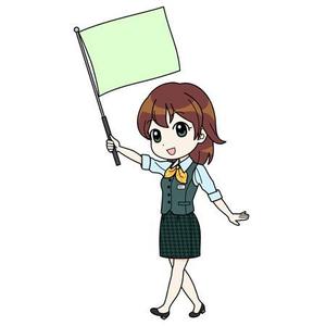 マフマフ ()さんの女性社員キャラの制作　当選者には引き続きプロジェクト方式で他ポーズ依頼予定への提案