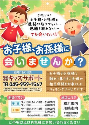 natsunatsuさんの児童福祉のチラシ作成への提案