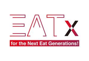 株式会社キューブス (Cuebs)さんの『食べる』で世界を繋ぐ株式会社EATx（イートエックス）ロゴ　企業スローガンGo for Good　への提案