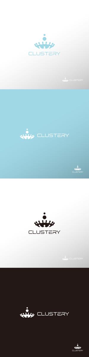 doremi (doremidesign)さんの株式会社Clustery(クラスタリー）会社ロゴ　クラスターとリリーを組み合わせた造語への提案