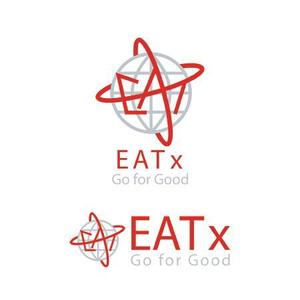 一般社団法人ビーコムサポート  (challenge-osaka)さんの『食べる』で世界を繋ぐ株式会社EATx（イートエックス）ロゴ　企業スローガンGo for Good　への提案