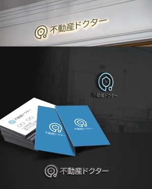 D.R DESIGN (Nakamura__)さんの不動産会社の新キャッチコピー「不動産ドクター」のロゴへの提案