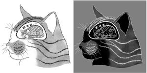 ハル ()さんの脳内メーカーのようなイラストを猫verで3つ描いてほしい(参考画像多数あり)への提案