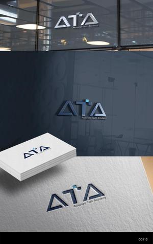 カワシーデザイン (cc110)さんの「ATA（Acuscope Tech Academy）」ロゴ作成への提案